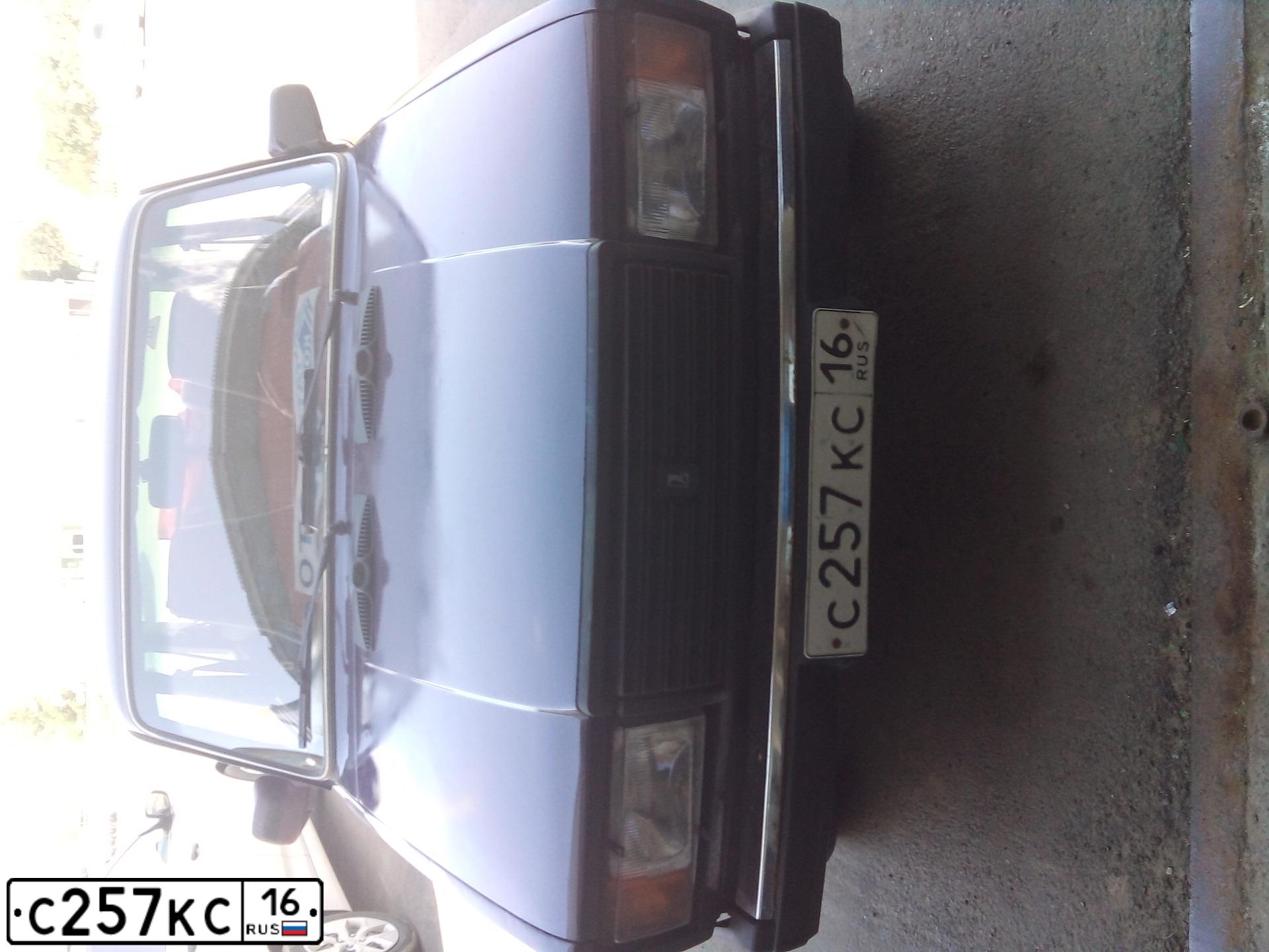 Фото автомобиля LADA 2107, 2003 — госномер С257КС16. Цвет: ФИОЛЕТОВЫЙ