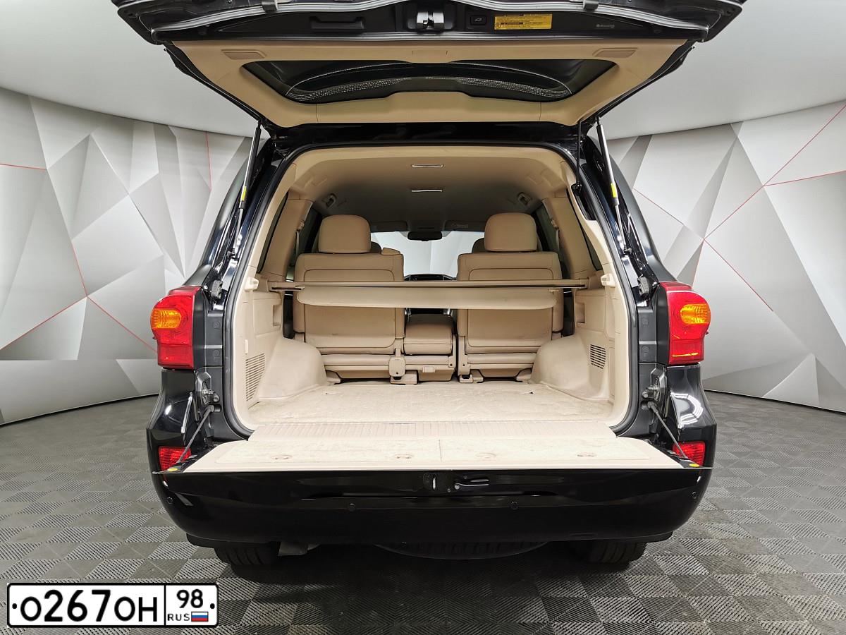 Фото автомобиля TOYOTA LANDCRUISER 200, 2014 — госномер О267ОН98. Цвет: ЧЕРНЫЙ