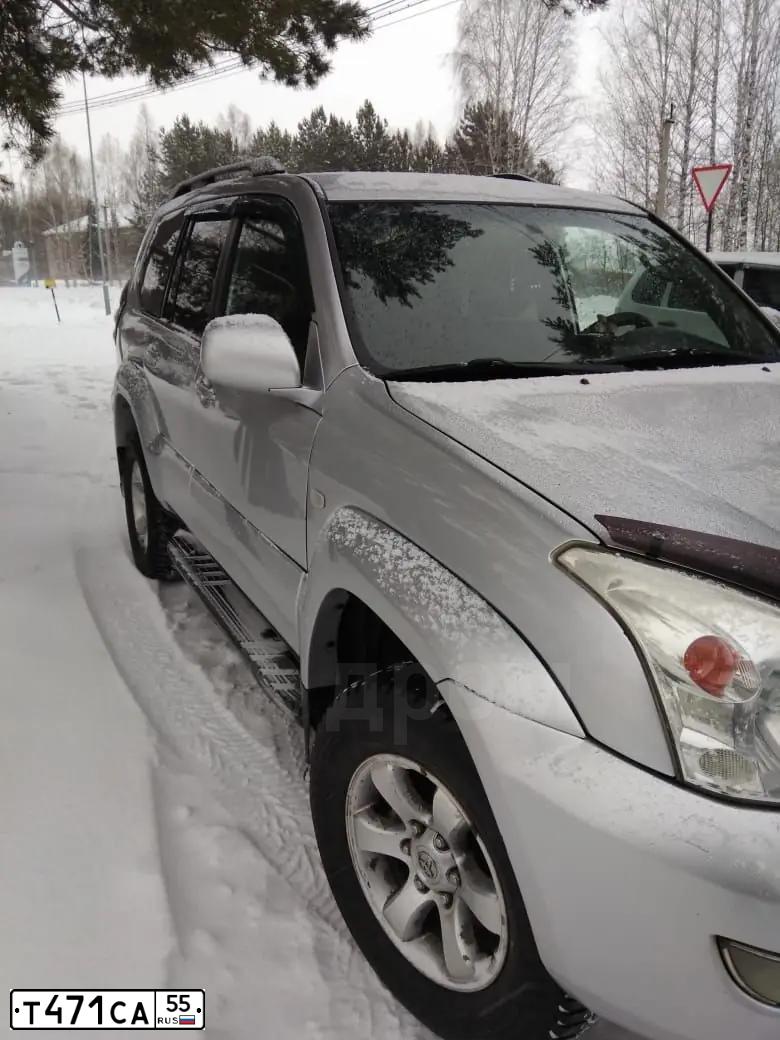 Фото автомобиля TOYOTA LAND CRUISER PRADO, 2004 — госномер Т137СА154