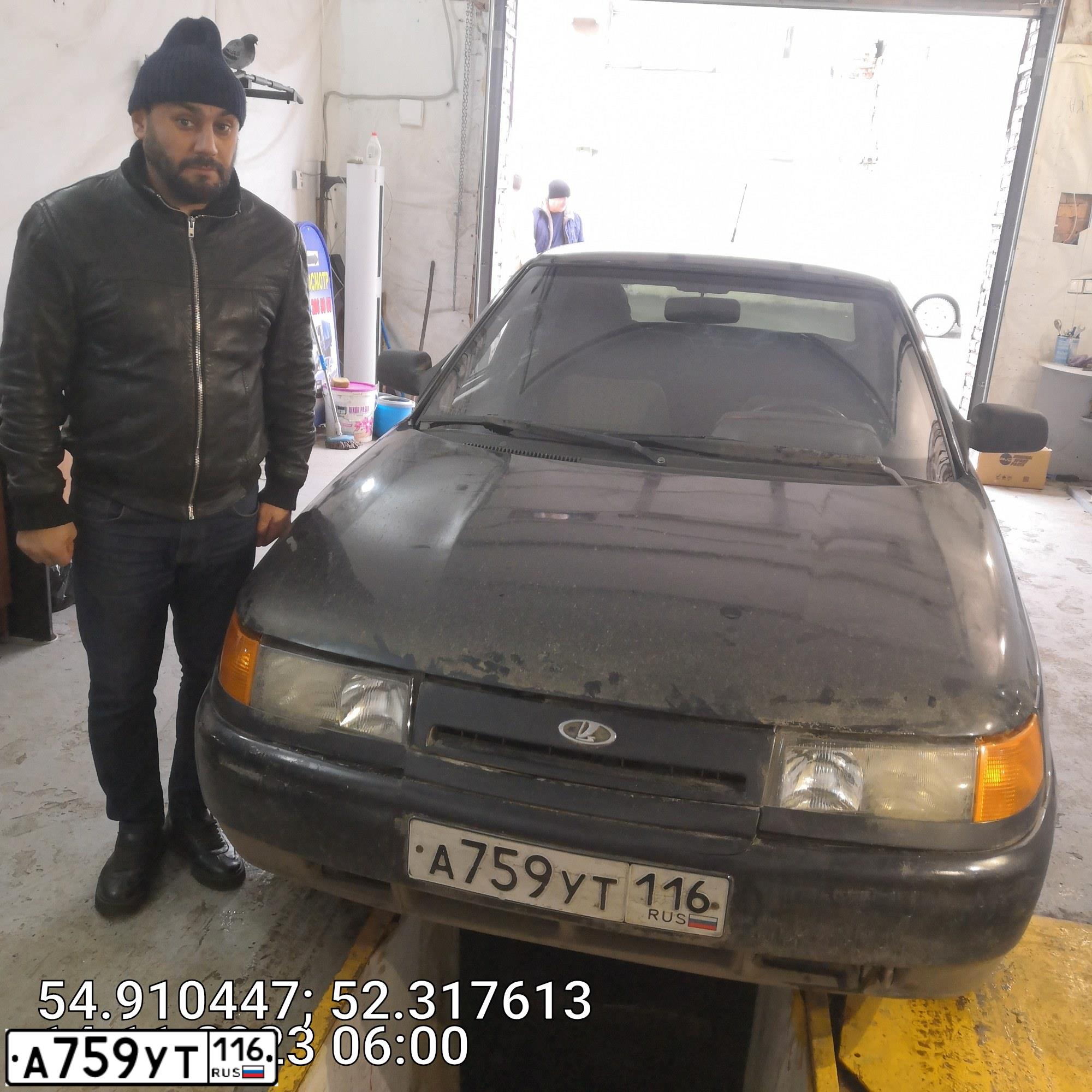 Фото автомобиля LADA 2110 LADA, 2005 — госномер А759УТ116. Цвет: ГРАФИТОВЫЙ МЕТАЛЛИК
