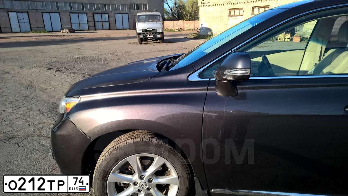 Фото автомобиля LEXUS RX, 2009 — госномер А296АА196. Цвет: ТЕМНО-СЕРЫЙ