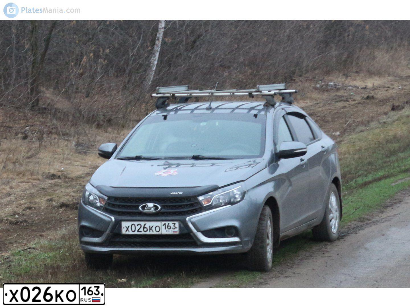 Фото автомобиля LADA VESTA, 2015 — госномер С532ОС58. Цвет: СЕРЫЙ