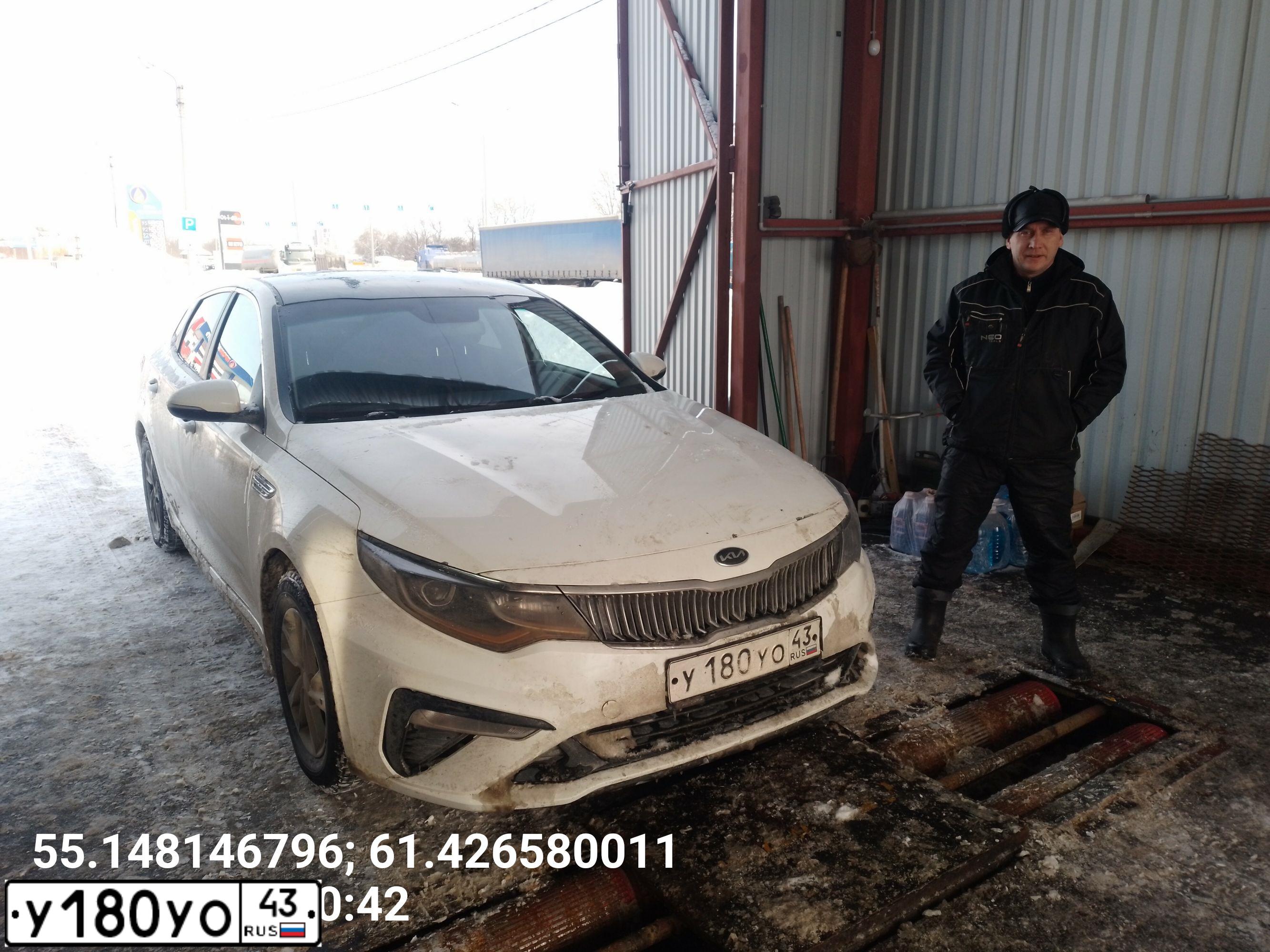 Фото автомобиля KIA OPTIMA, 2019 — госномер Е758КО774