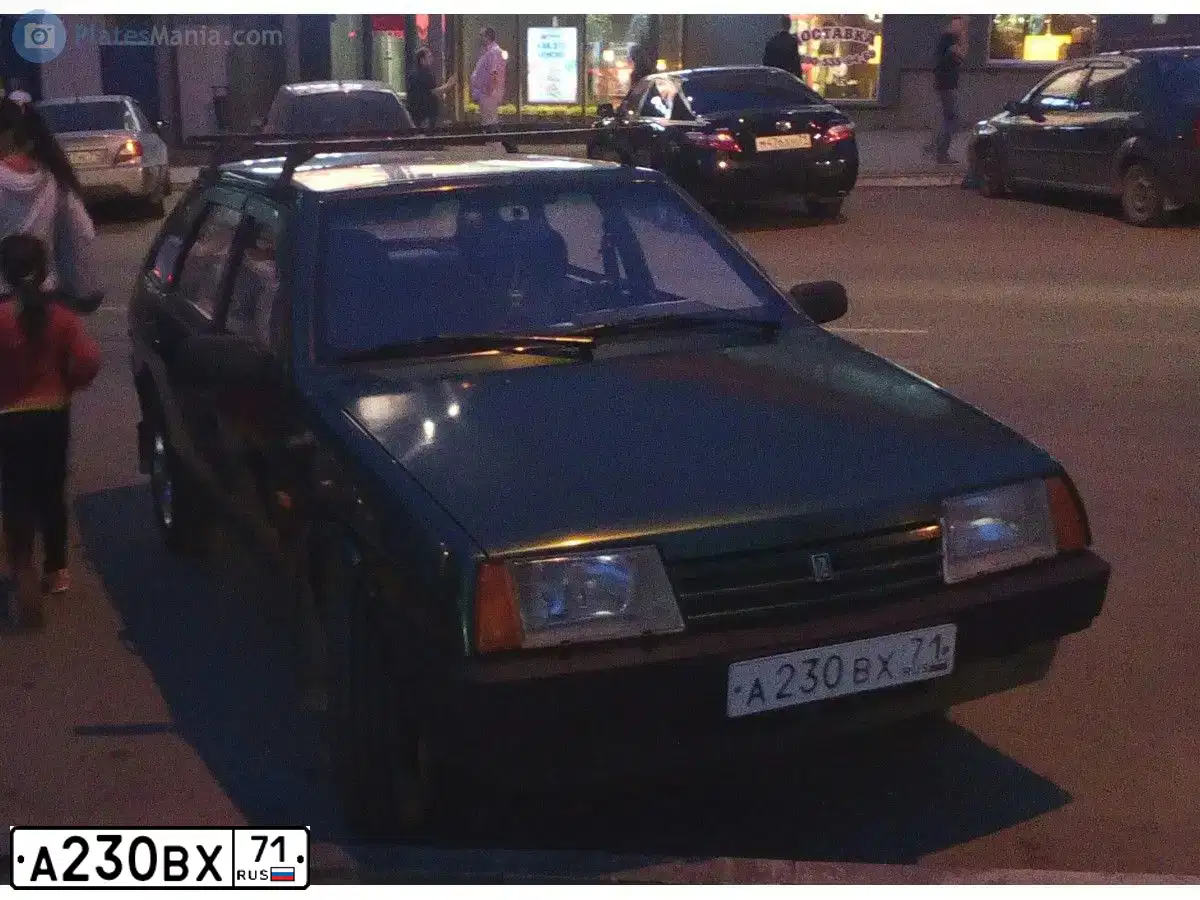 Фото автомобиля LADA 2109 SAMARA, 1999 — госномер В783НЕ71. Цвет: СЕРЕБРИСТЫЙ ЯРКО-ЗЕЛЕНЫЙ