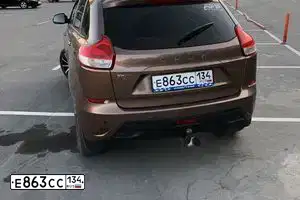 Фото автомобиля LADA XRAY, 2016 — госномер Е414УК134. Цвет: СВЕТЛО-КОРИЧНЕВЫЙ