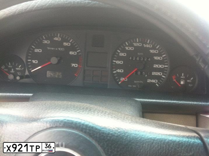 Фото автомобиля AUDI 100, 1991 — госномер У456МС48