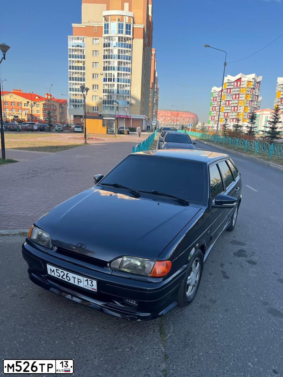 Фото автомобиля LADA 2114 SAMARA, 2007 — госномер М526ТР13. Цвет: ГРАФИТОВЫЙ МЕТАЛЛИК