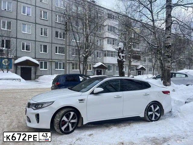 Фото автомобиля KIA MAGENTIS / OPTIMA, 2017 — госномер К796ВР147. Цвет: БЕЛЫЙ