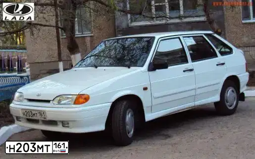 Фото автомобиля LADA 2114 SAMARA, 2010 — госномер Н203МТ161. Цвет: Белый