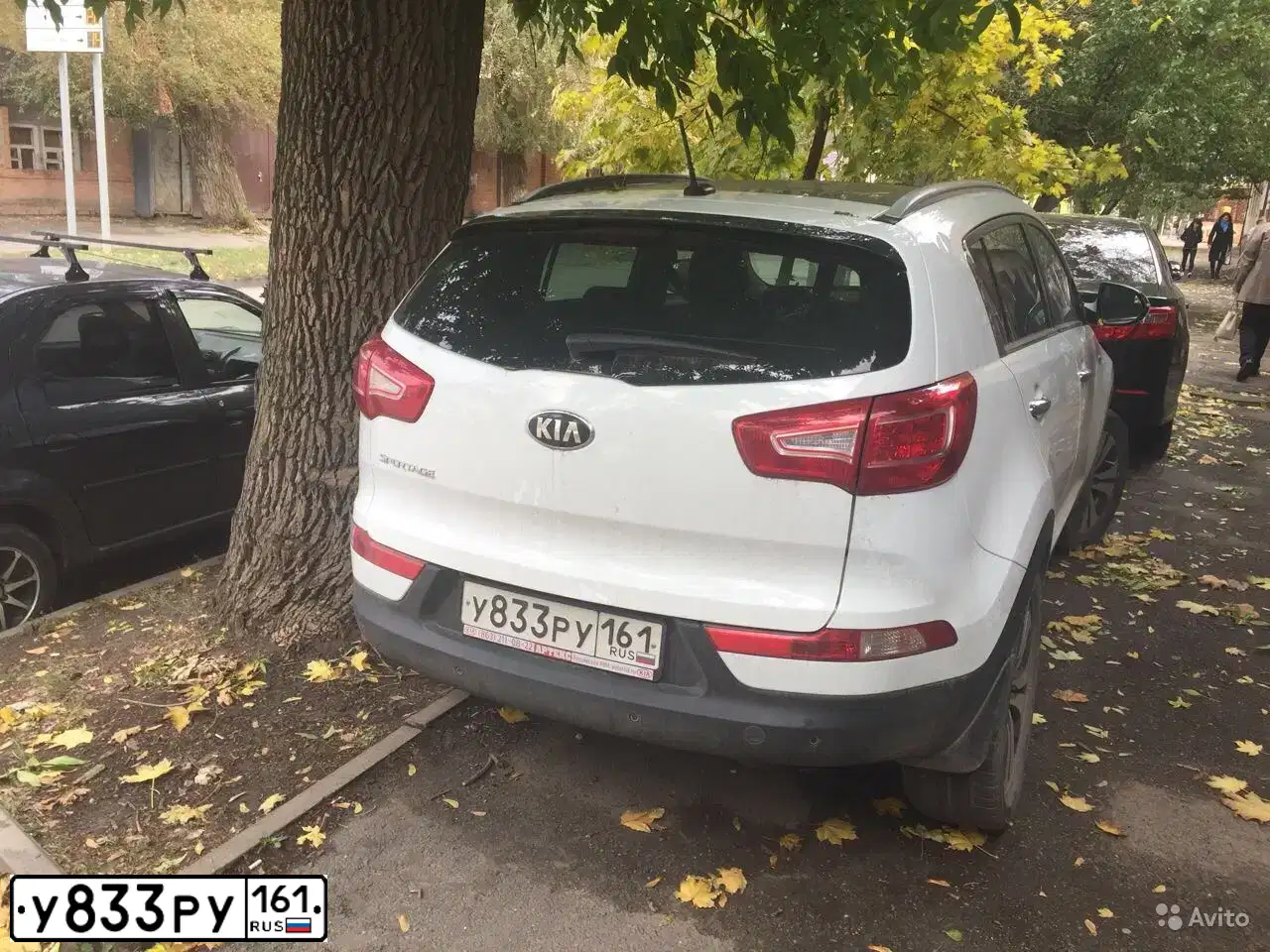 Фото автомобиля KIA SPORTAGE, 2013 — госномер В073ТН123. Цвет: Белый