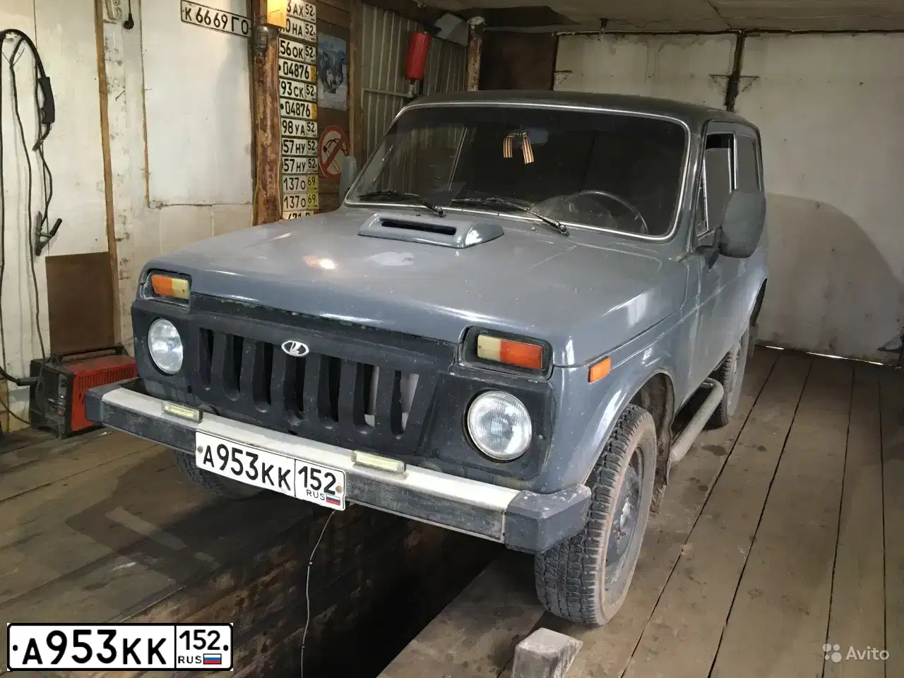 Фото автомобиля LADA 2121 NIVA, 1985 — госномер А953КК152. Цвет: ТЕМНО-СЕРЫЙ