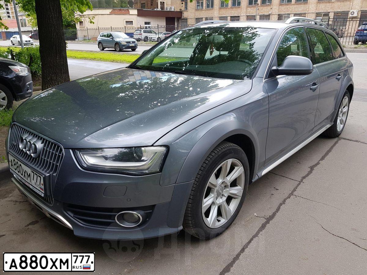 Фото автомобиля AUDI A4, 2012 — госномер А199ТХ799. Цвет: Серый