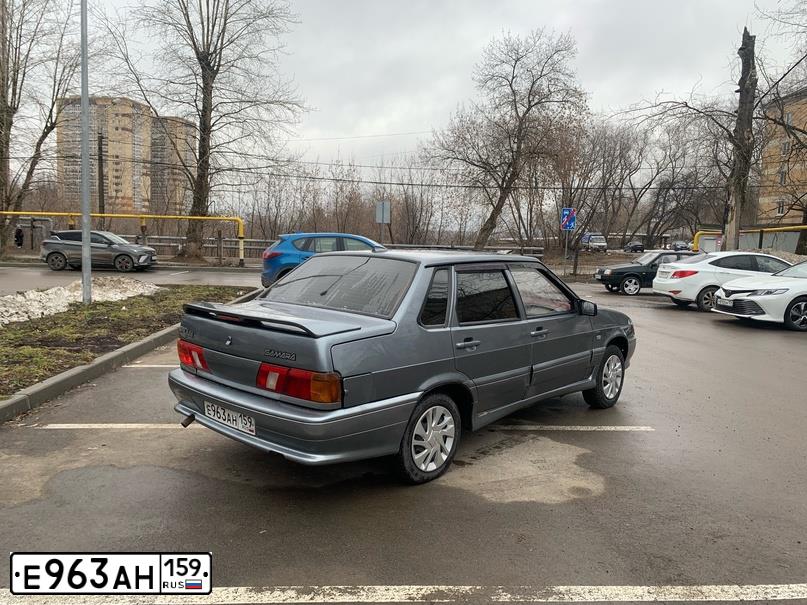 Фото автомобиля LADA 2115 SAMARA, 2005 — госномер Е963АН159