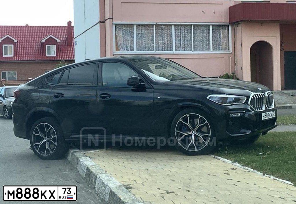 Фото автомобиля BMW X6, 2020 — госномер У388РН716