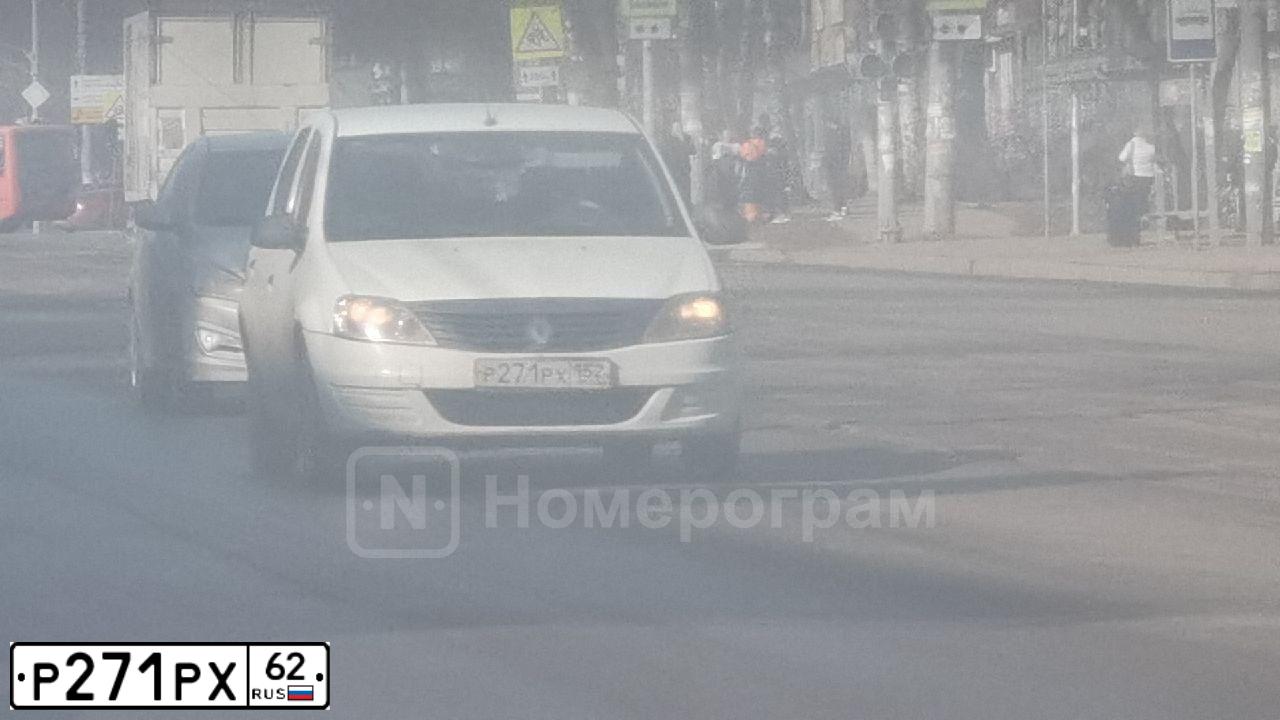 Фото автомобиля KIA RIO, 2013 — госномер Р271РХ62. Цвет: ГОЛУБОЙ