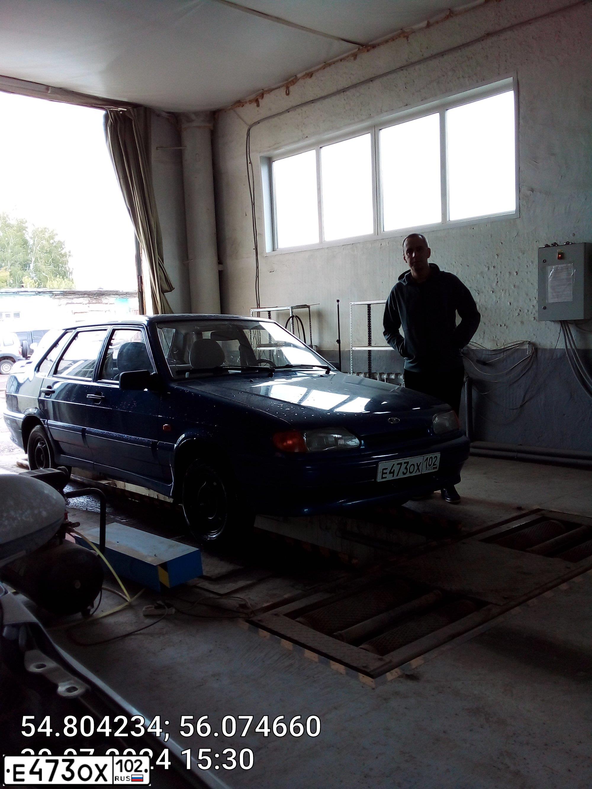Фото автомобиля ЛАДА 211540 LADA SAMARA, 2008 — госномер Н213СС702. Цвет: синий
