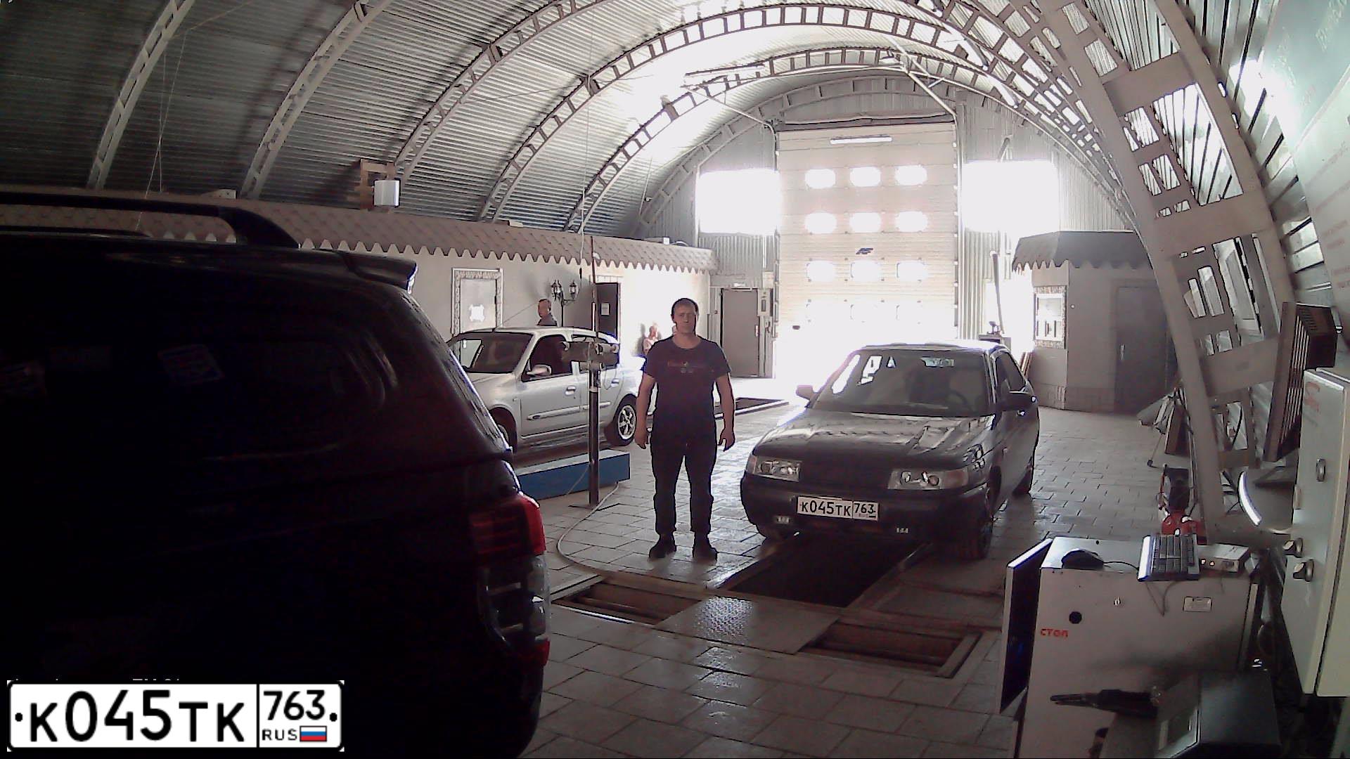 Фото автомобиля LADA 2112, 2007 — госномер К045ТК763. Цвет: ГРАФИТОВЫЙ МЕТАЛЛИК