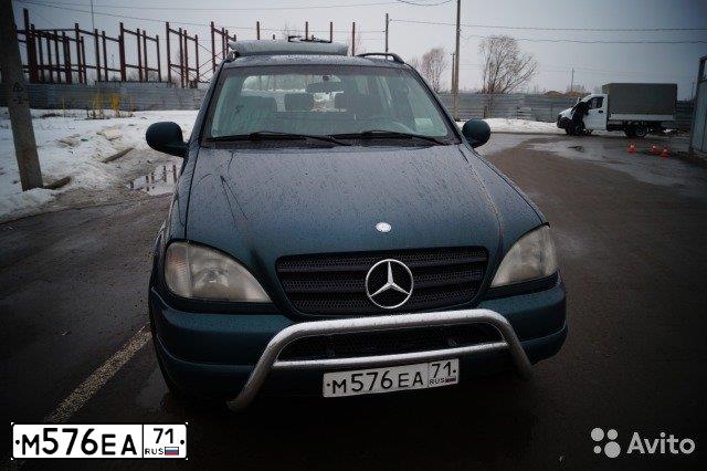 Фото автомобиля ДАЙМЛЕР DAIMLER-BENZ ML, 1998 — госномер Т462КМ136. Цвет: ЗЕЛЕНЫЙ