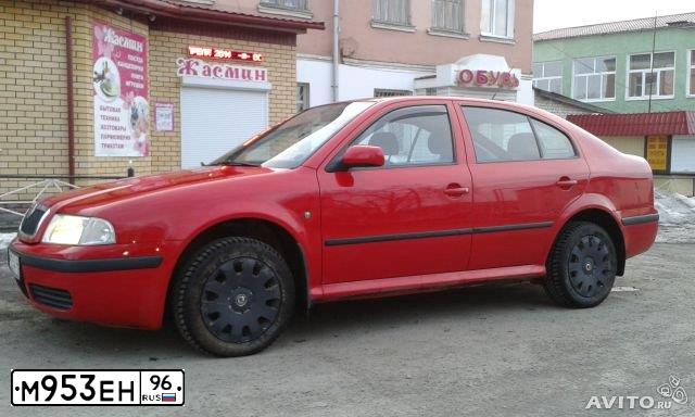 Фото автомобиля SKODA OCTAVIA, 2008 — госномер М953ЕН96. Цвет: КРАСНЫЙ