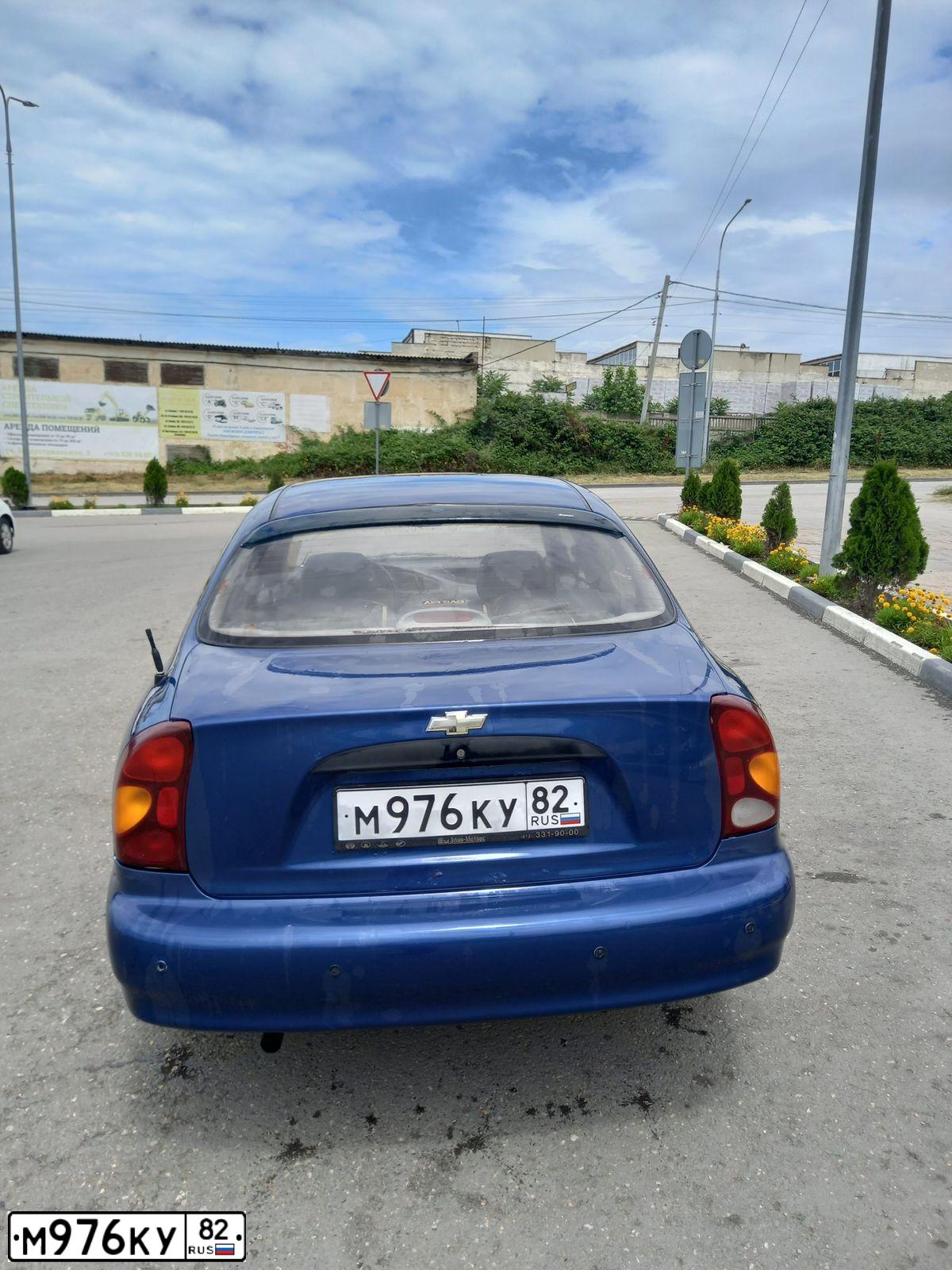 Фото автомобиля ZAZ LANOS, 2007 — госномер М441УН134. Цвет: синий