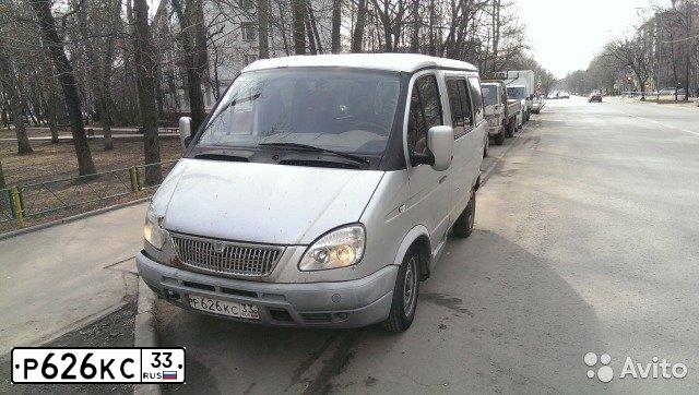 Фото автомобиля GAZ Z 2217 SOBOL, 2005 — госномер Р626КС33. Цвет: БУРАН