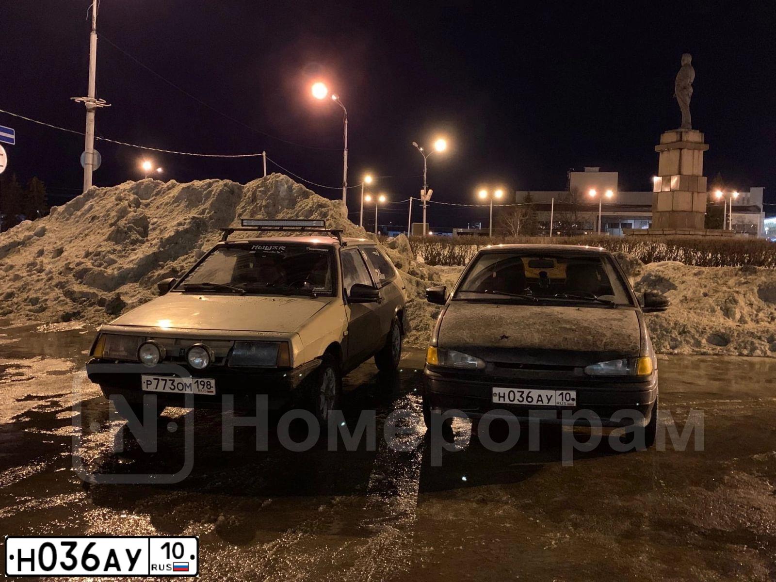 Фото автомобиля LADA 2114 SAMARA, 2008 — госномер Н036АУ10. Цвет: ГРАФИТОВЫЙ МЕТАЛЛИК