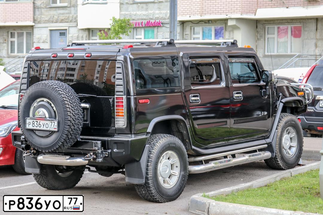 Фото автомобиля ХАММЕР Н2, 2004 — госномер М697МУ797