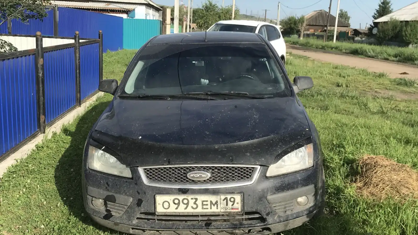Фото автомобиля FORD FOCUS, 2012 — госномер В724ВР716. Цвет: БЕЛЫЙ