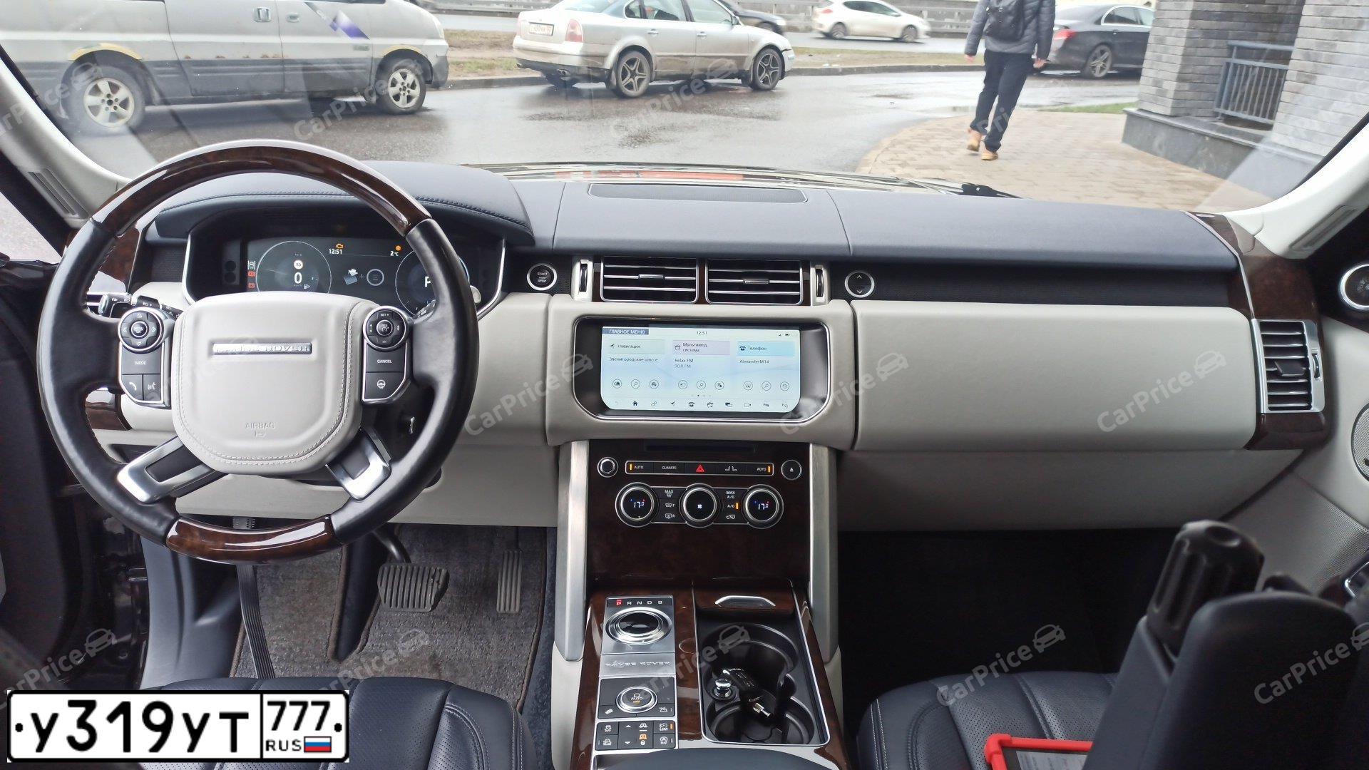 Фото автомобиля LAND ROVER RANGE ROVER, 2017 — госномер Н063МС702