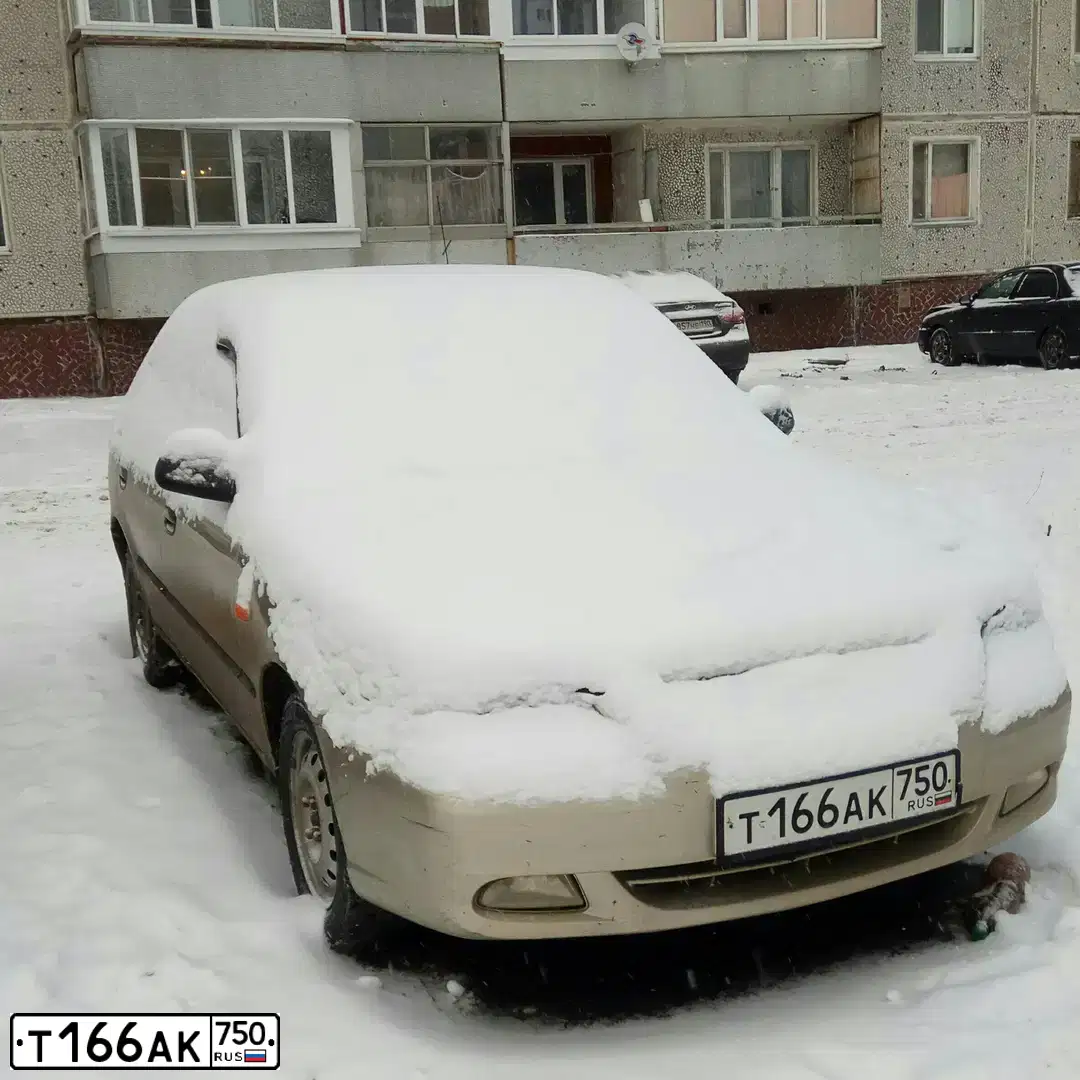 Фото автомобиля TAGAZ ACCENT, 2003 — госномер Т166АК750. Цвет: БЕЖЕВЫЙ