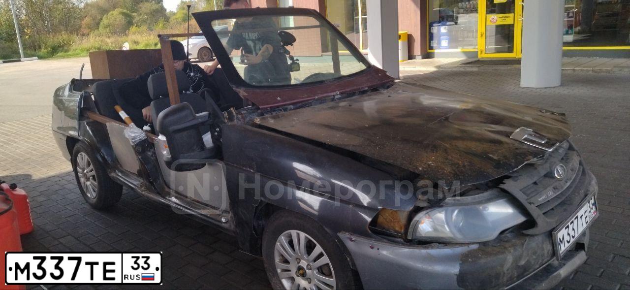 Фото автомобиля DAEWOO NEXIA, 2009 — госномер М337ТЕ33. Цвет: КОРАЛЛОВО-ЧЕРНЫЙ