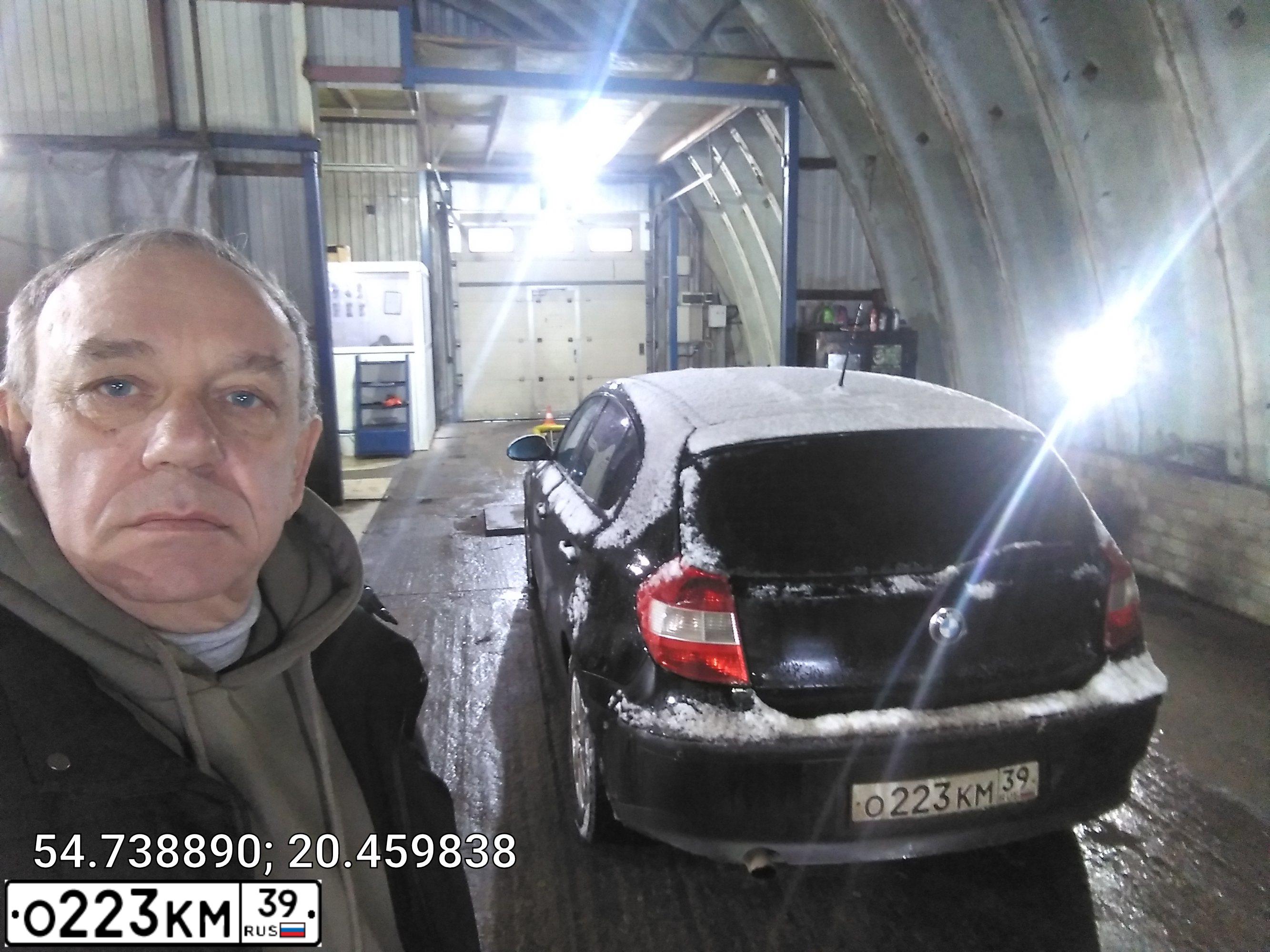 Фото автомобиля BMW 116, 2006 — госномер О223КМ39