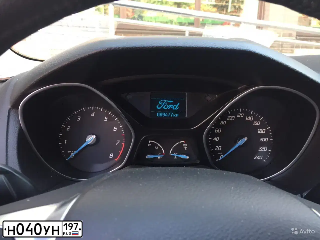 Фото автомобиля FORD FOCUS, 2012 — госномер А661АР181. Цвет: ЧЕРНЫЙ