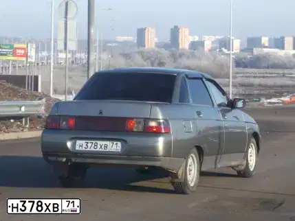 Фото автомобиля LADA 2110, 2000 — госномер Н378ХВ71. Цвет: СЕРЕБРИСТО-СЕРО-ЗЕЛЕНЫЙ