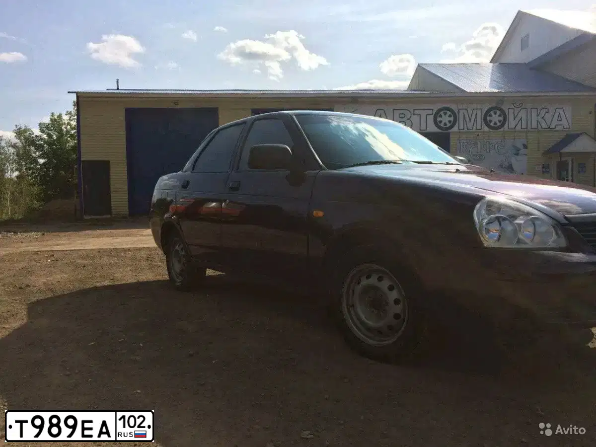 Фото автомобиля LADA 2170 PRIORA, 2011 — госномер Т989ЕА102. Цвет: ТЕМНО-ВИШНЕВЫЙ