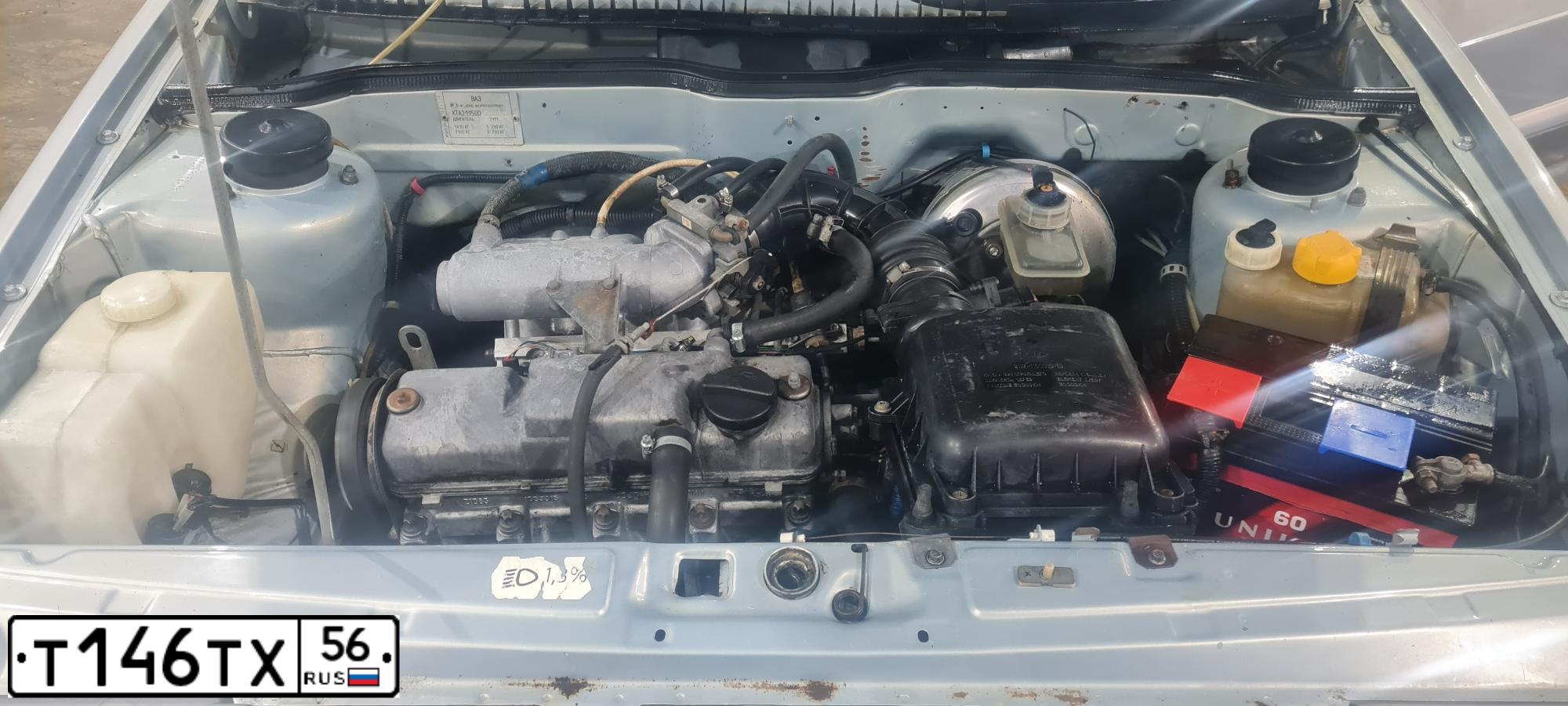 Фото автомобиля LADA 2115 SAMARA, 2004 — госномер Т146ТХ56. Цвет: СЕРЕБРИСТО - ЖЕЛТЫЙ