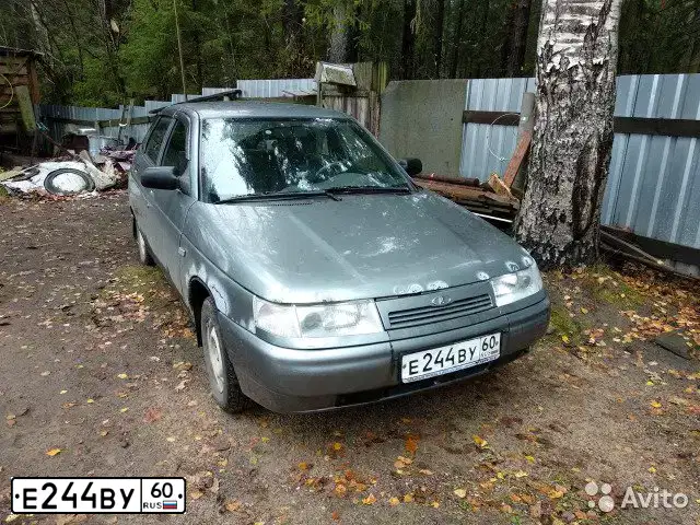 Фото автомобиля LADA 2112 LADA, 2007 — госномер А969НУ147. Цвет: СРЕД СЕРО-ЗЕЛЕН  МЕТ