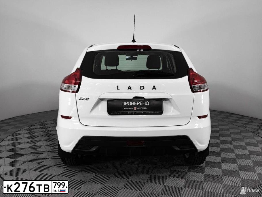 Фото автомобиля LADA XRAY, 2019 — госномер К276ТВ799. Цвет: Белый