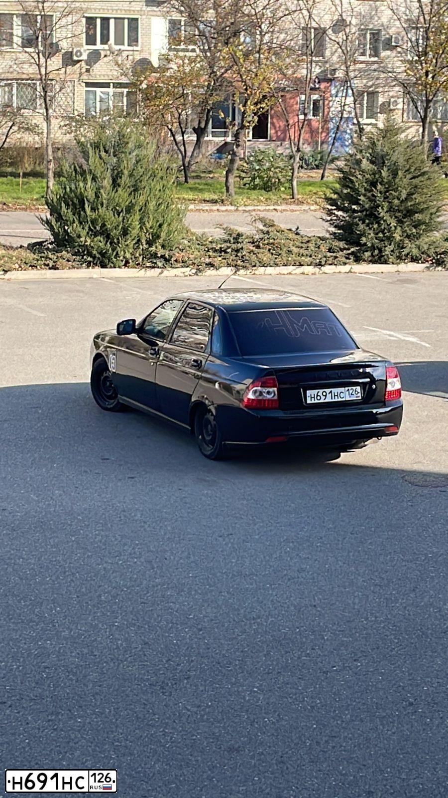 Фото автомобиля LADA PRIORA, 2008 — госномер М577ТХ95