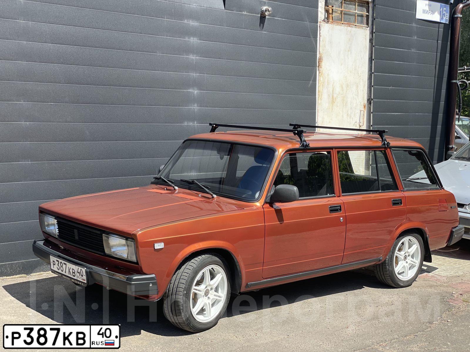 Фото автомобиля LADA 2104 LADA, 2006 — госномер Р387КВ40. Цвет: КРАСНЫЙ ПОРТУ