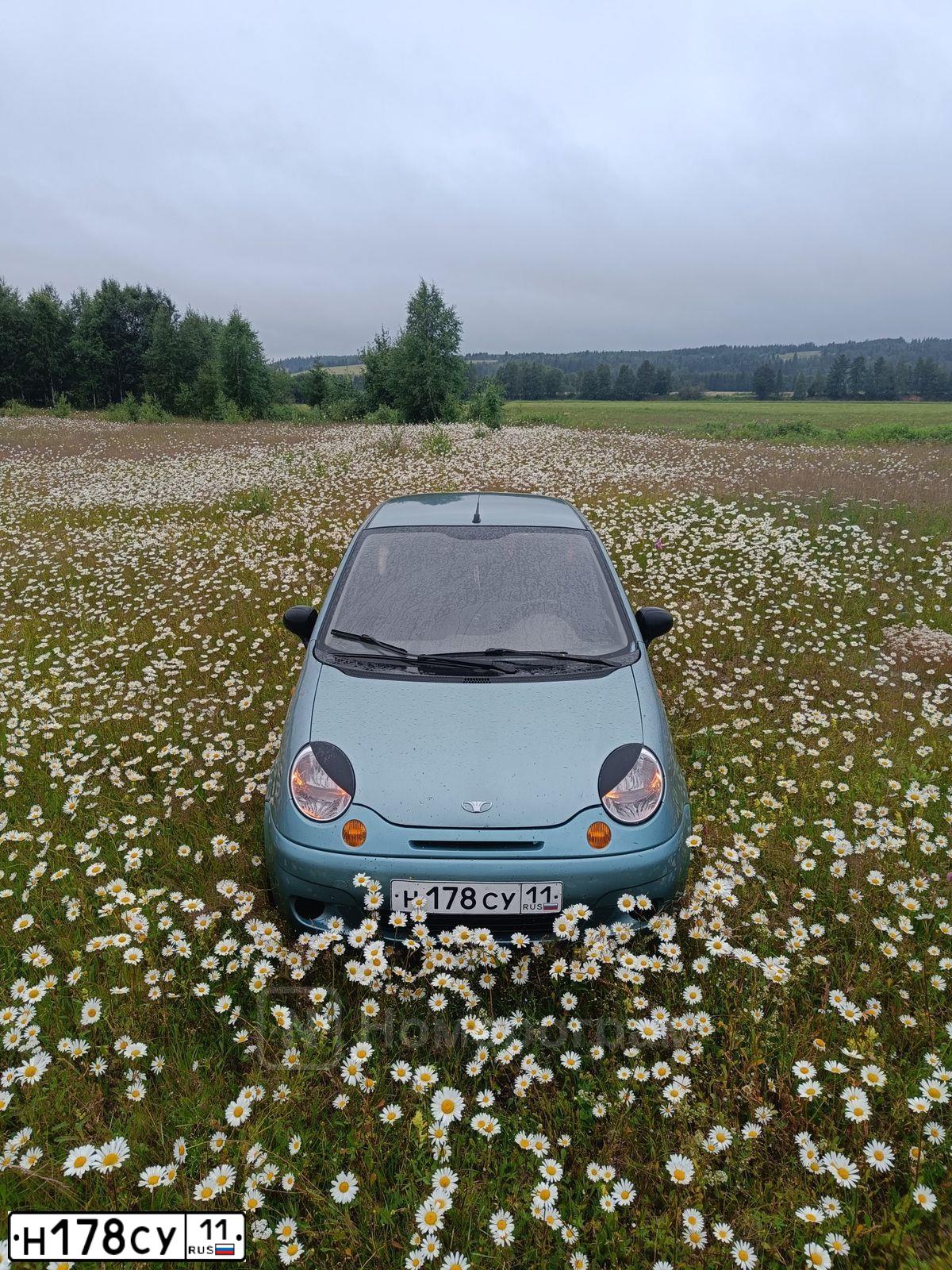 Фото автомобиля DAEWOO MATIZ, 2009 — госномер Н178СУ11