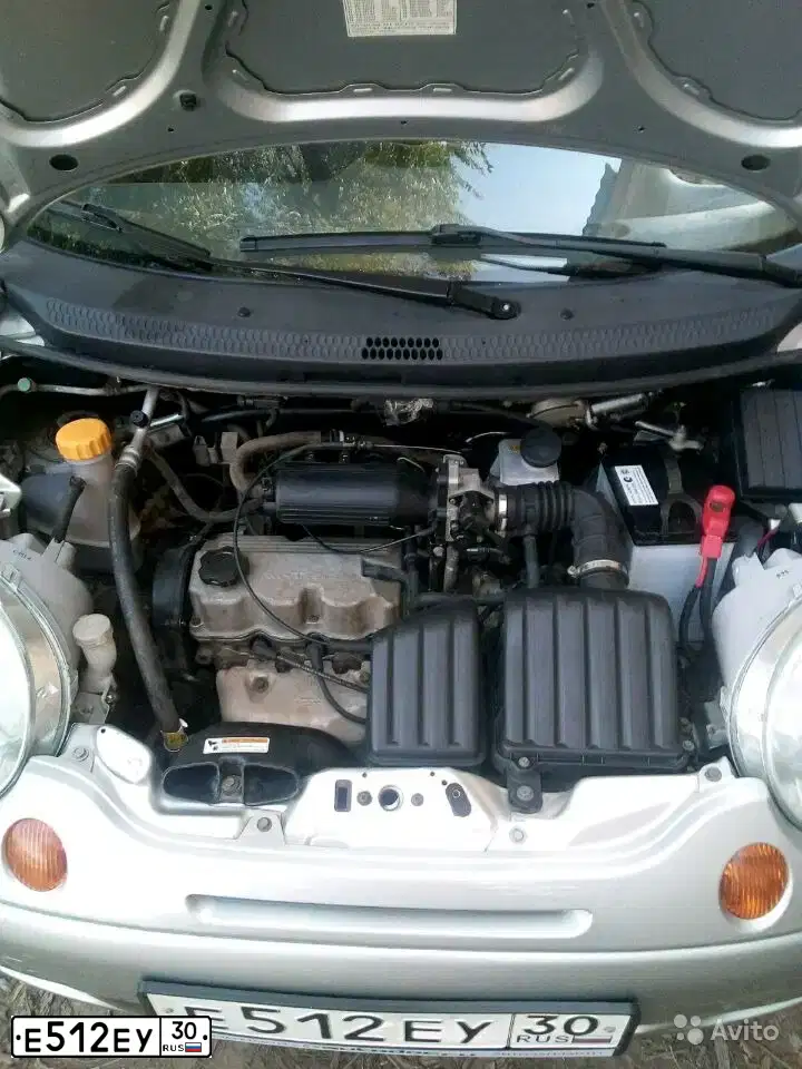 Фото автомобиля DAEWOO MATIZ, 2007 — госномер Т680МН30. Цвет: СЕРЕБРИСТЫЙ