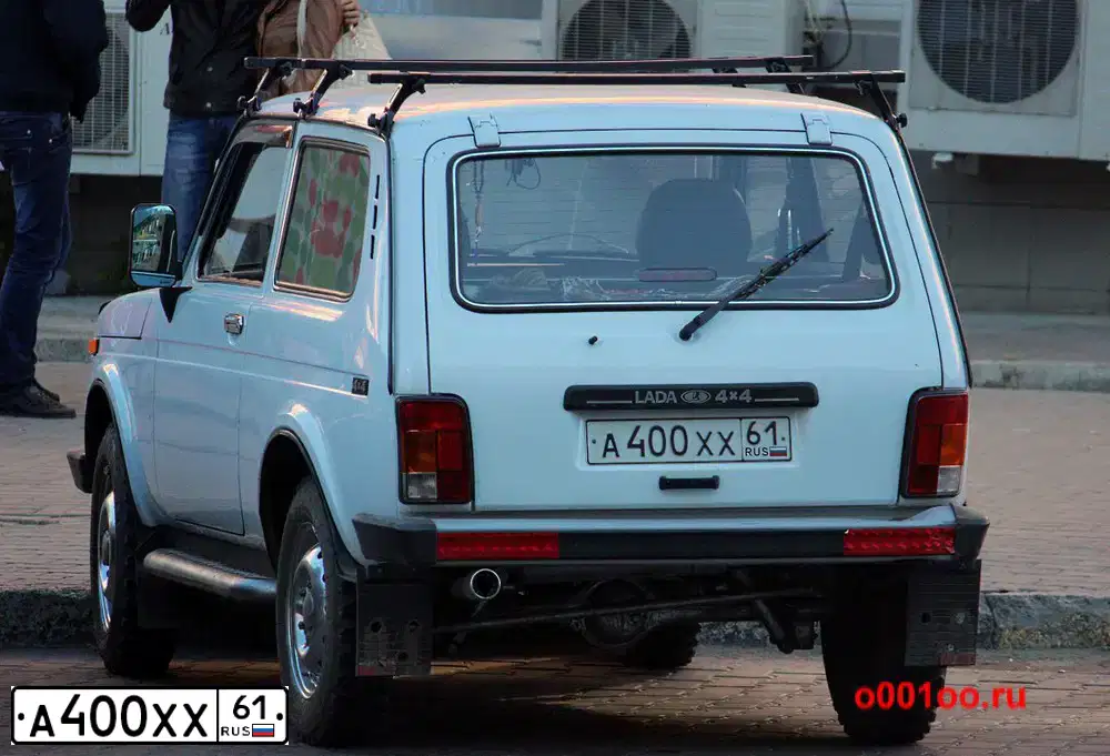 Фото автомобиля LADA 2121 NIVA, 2007 — госномер А400ХХ61. Цвет: ЯРКО-БЕЛЫЙ