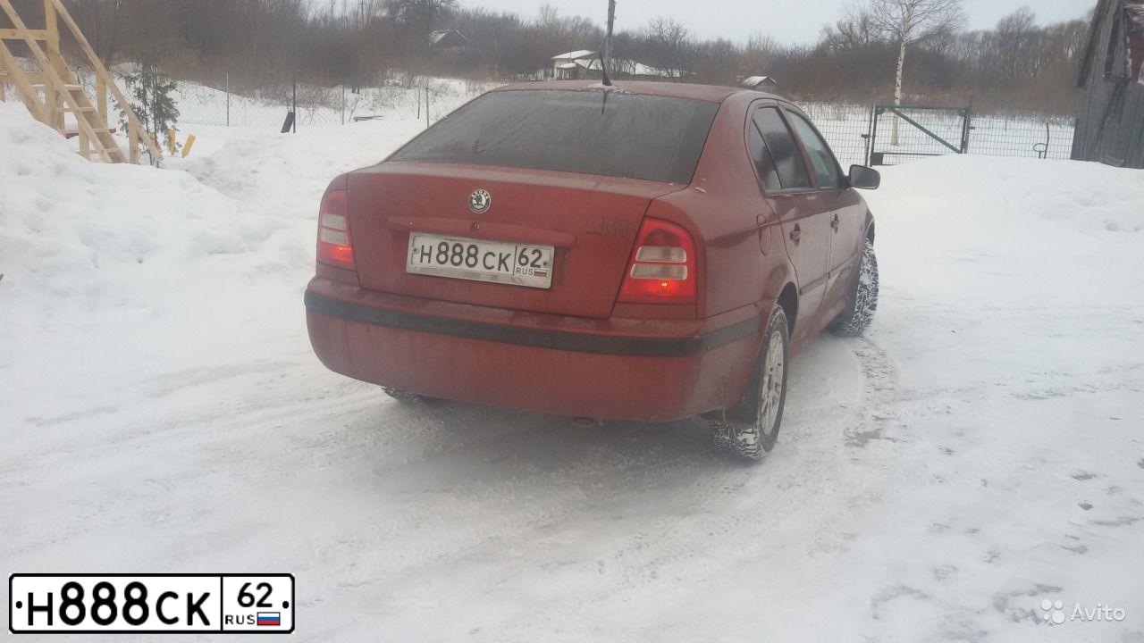 Фото автомобиля SKODA OCTAVIA, 2008 — госномер Н888СК62. Цвет: ЧЕРНЫЙ