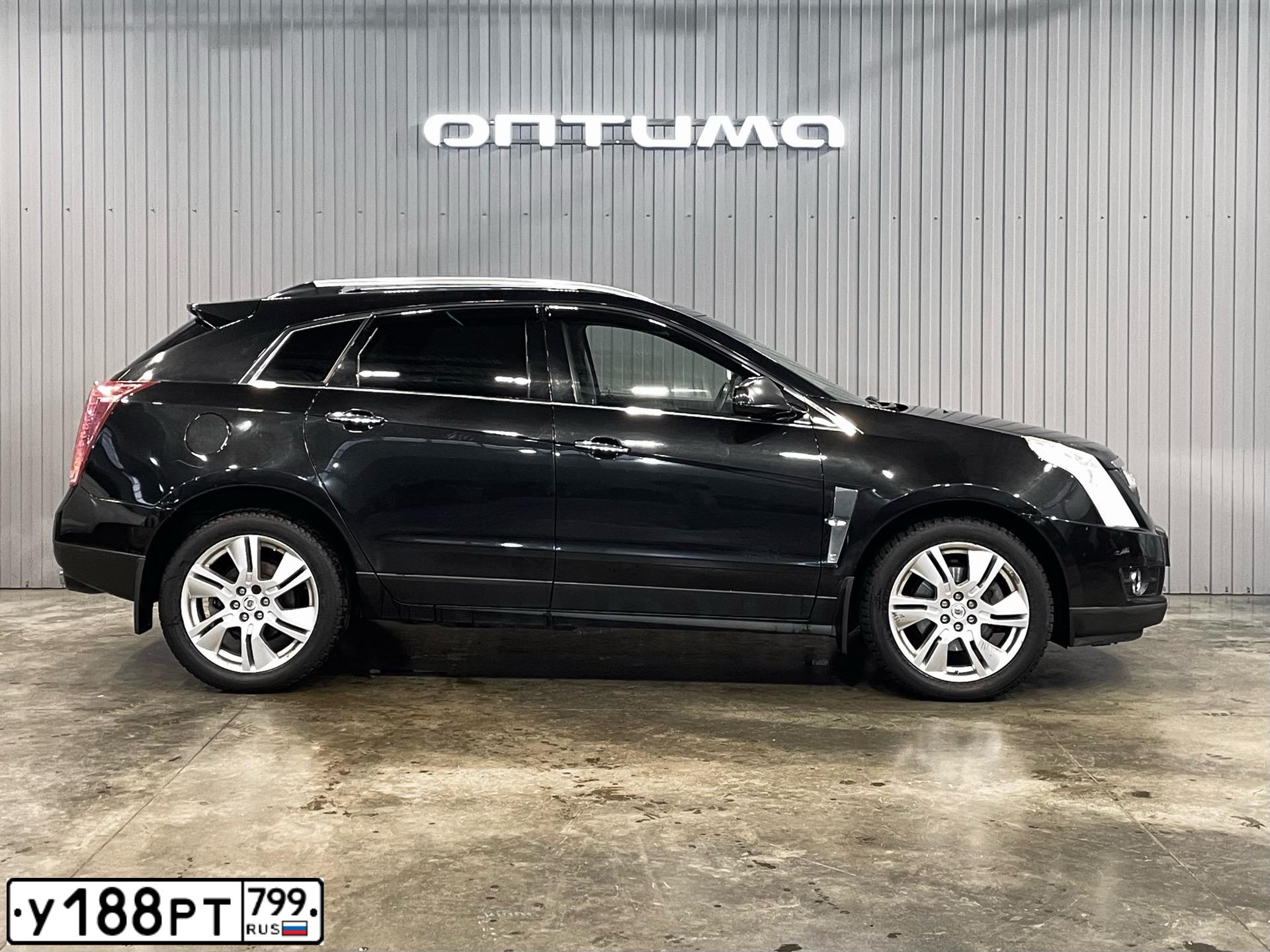 Фото автомобиля CADILLAC SRX, 2012 — госномер К654АС181. Цвет: ЧЕРНЫЙ МЕТАЛЛИК