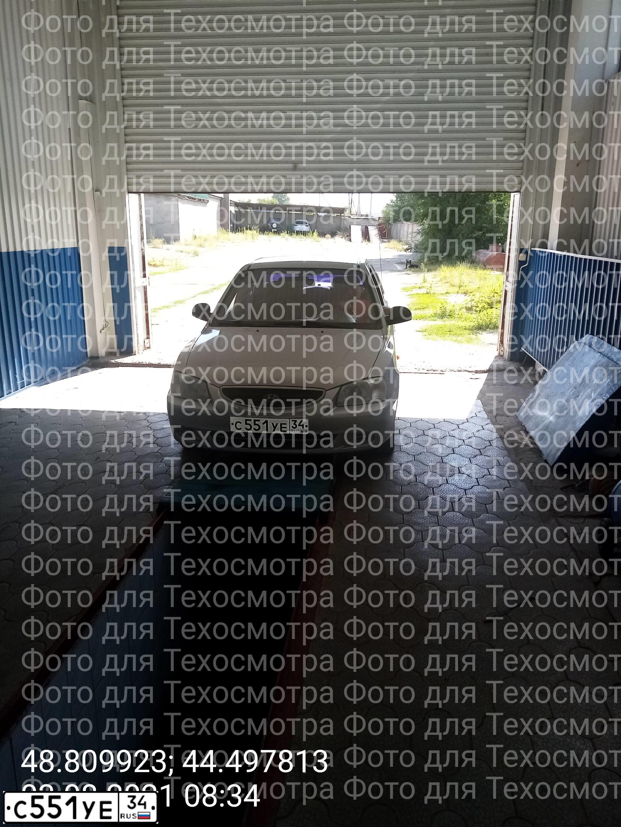 Фото автомобиля TAGAZ ACCENT, 2008 — госномер С551УЕ34. Цвет: СЕРЕБРИСТЫЙ