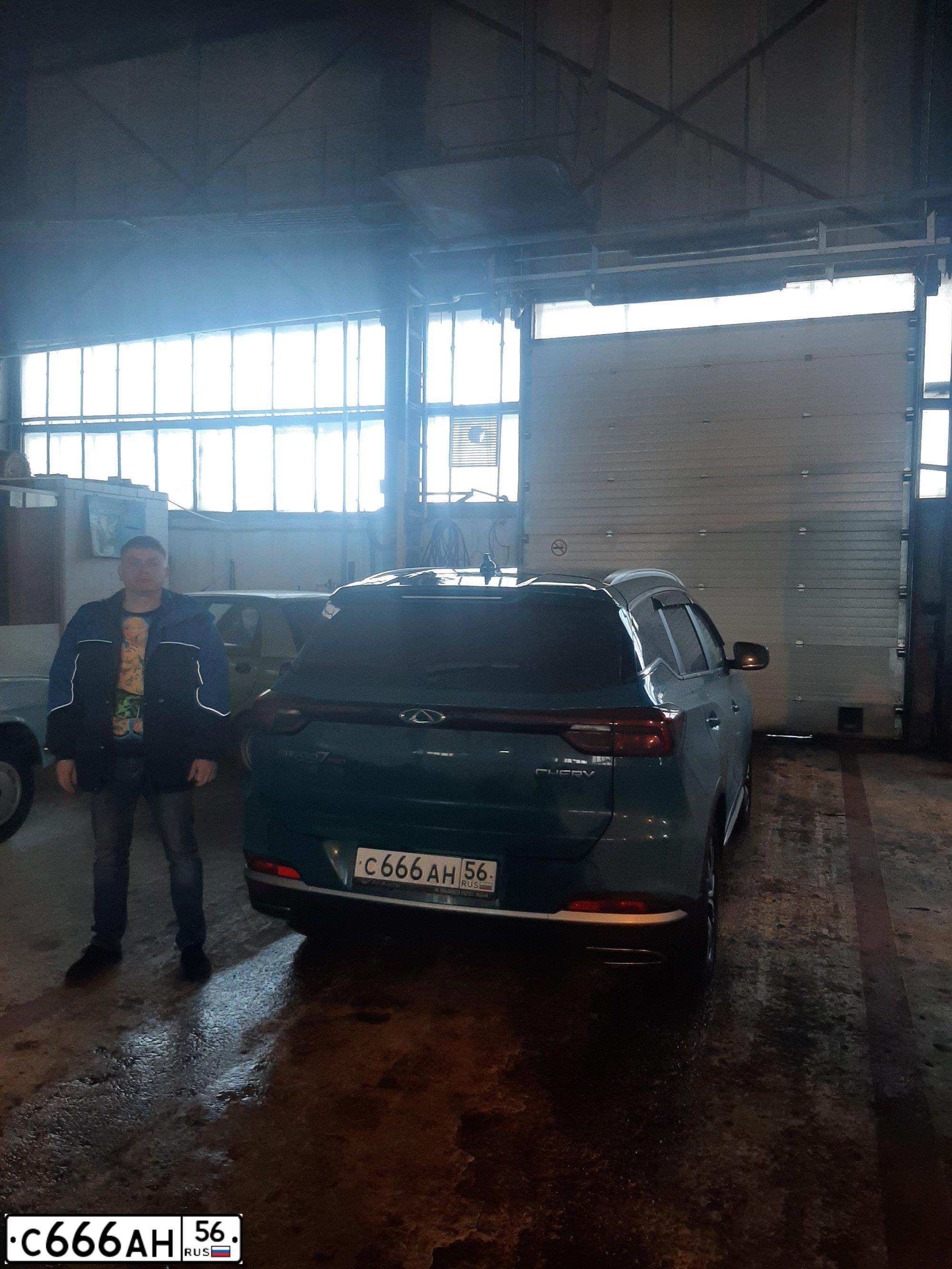 Фото автомобиля CHERY TIGGO 7, 2021 — госномер О770ОЕ45. Цвет: ЗЕЛЕНЫЙ