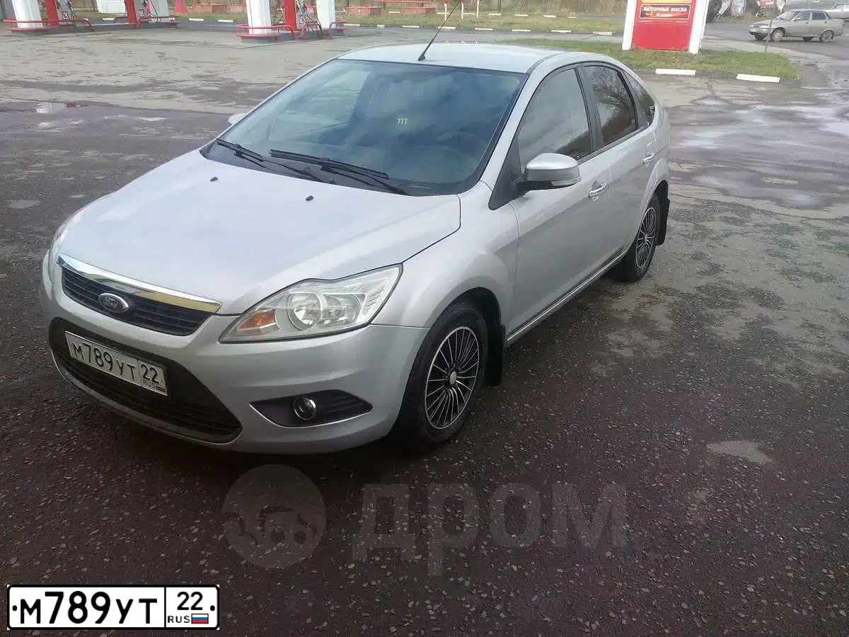 Фото автомобиля FORD FOCUS, 2008 — госномер К508МР122. Цвет: СЕРЕБРИСТЫЙ
