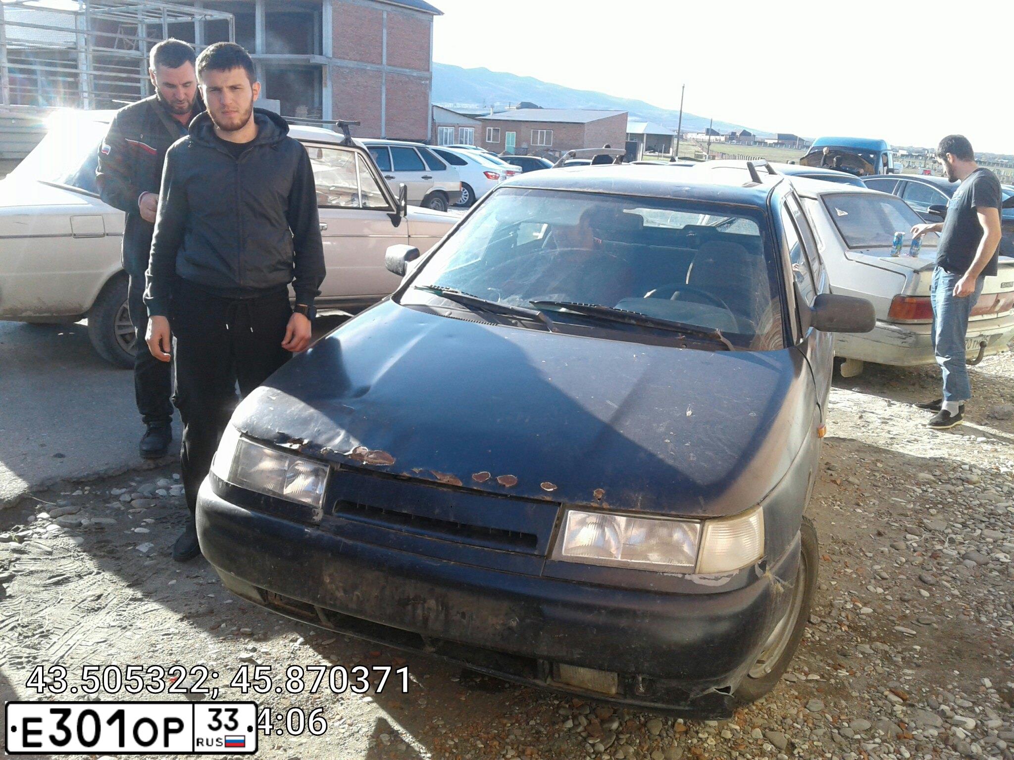 Фото автомобиля LADA 2111, 2005 — госномер Н194СТ33. Цвет: СЕРЕБРИСТО-ЧЕРНЫЙ