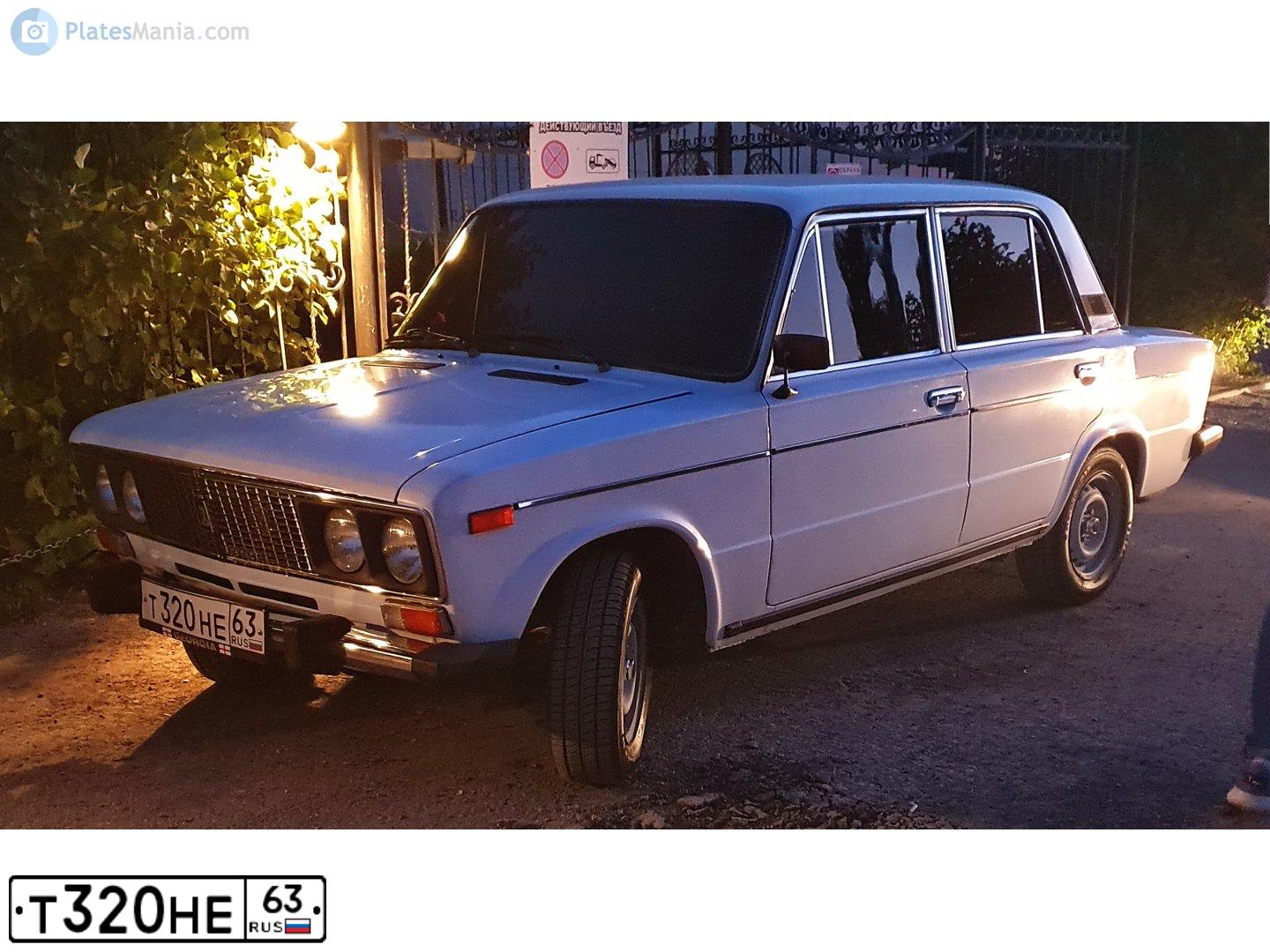 Фото автомобиля LADA 2106 LADA, 1997 — госномер Т320НЕ63. Цвет: Белый